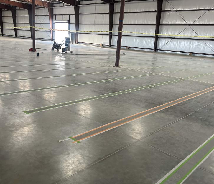 Garage floor epoxy coating application process