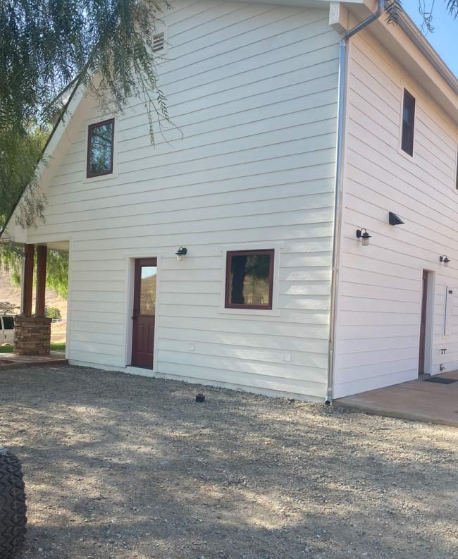 after exterior house painting transformation