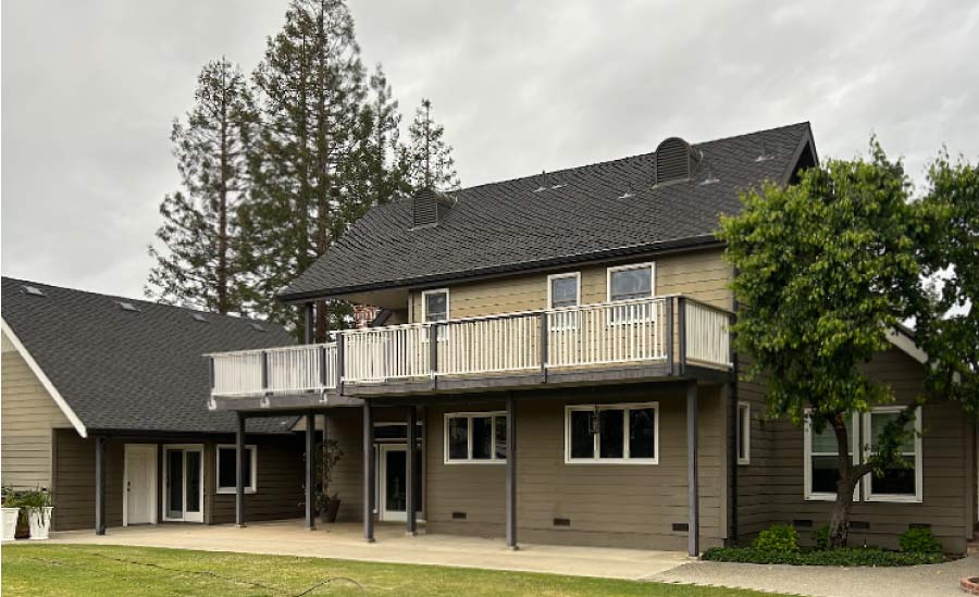 Residential exterior PAINTERS in Fowler, enhancing curb appeal with fresh, vibrant colors.
