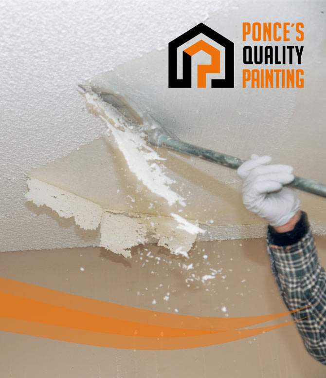 popcorn ceiling removal in visalia, cafor a flawless, bright finish