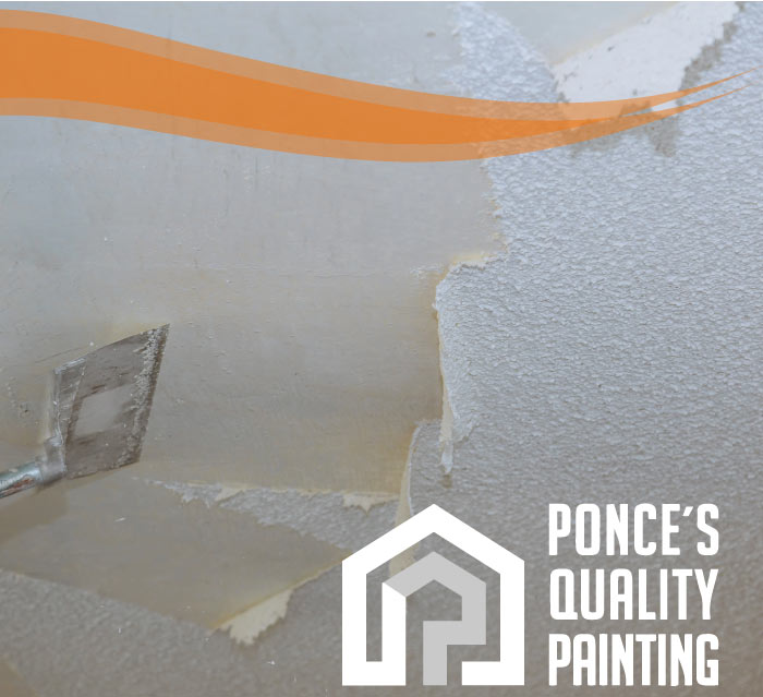 popcorn ceiling removal and repair in visalia, ca